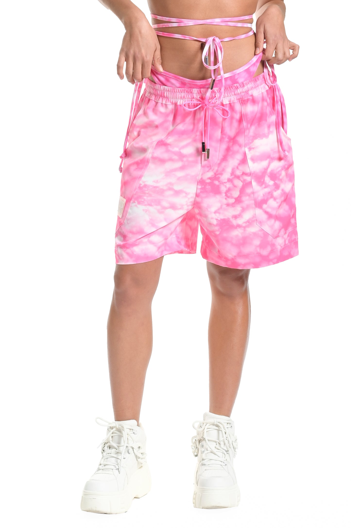 SWIM TRUNKS COTTON CANDY