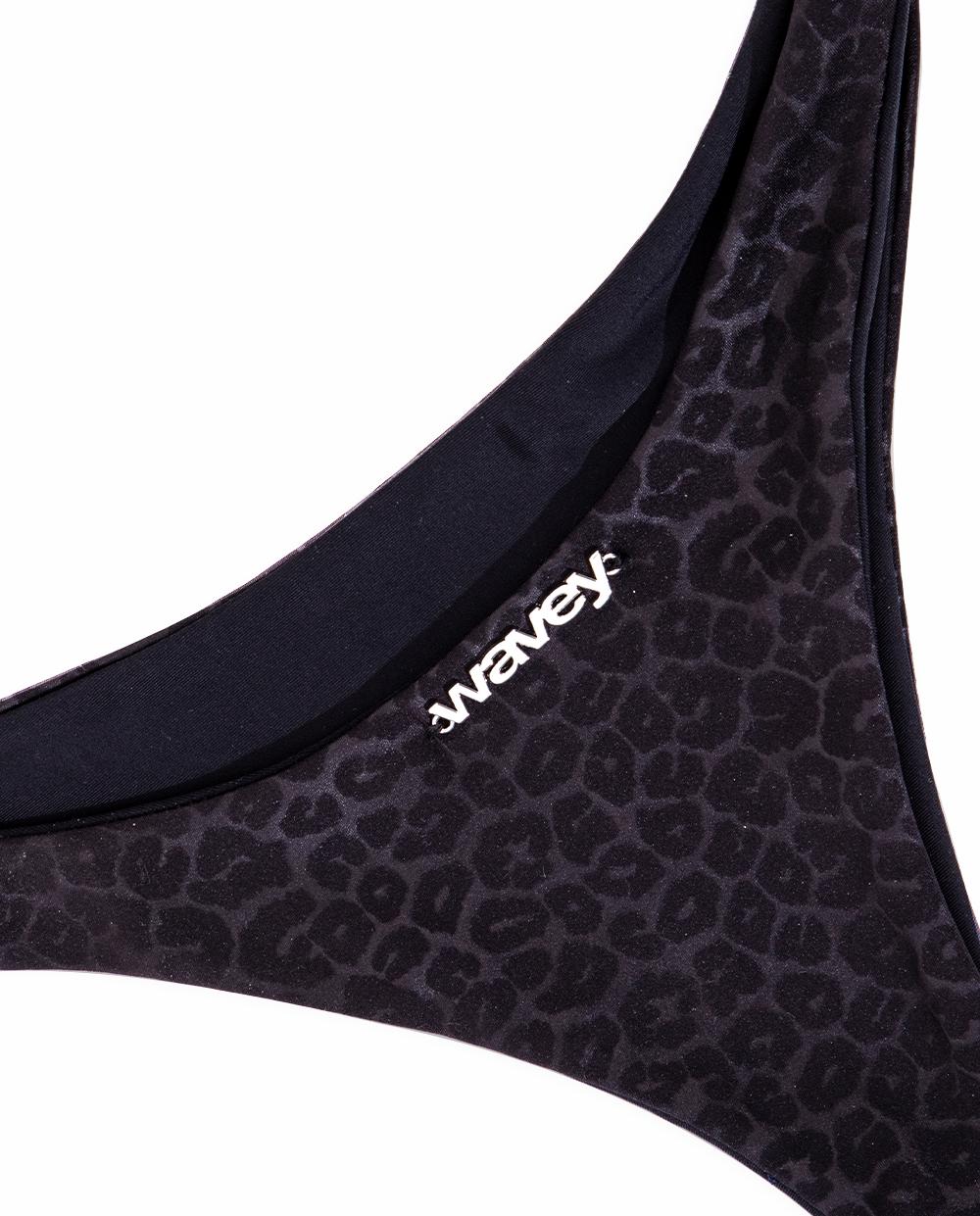 W LEOPARD BIKINI BOTTOM