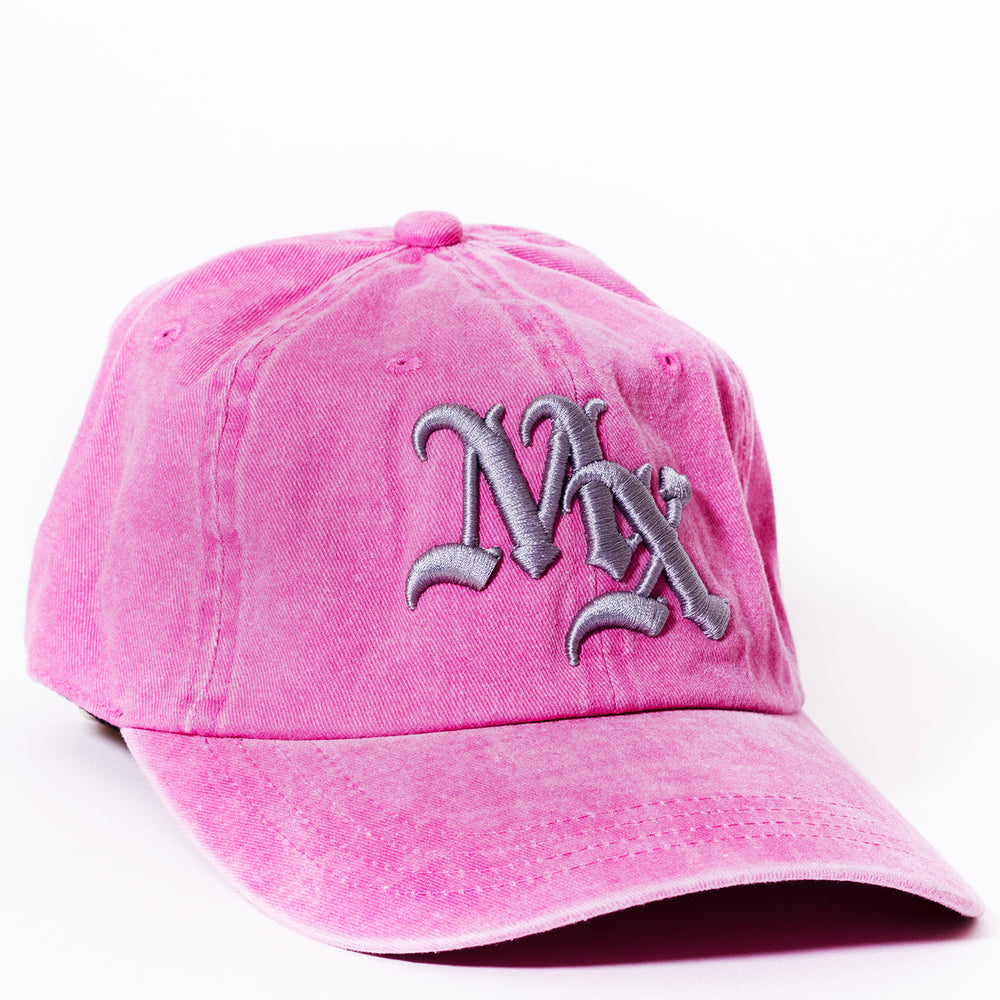 WASHED PINK MX CAP