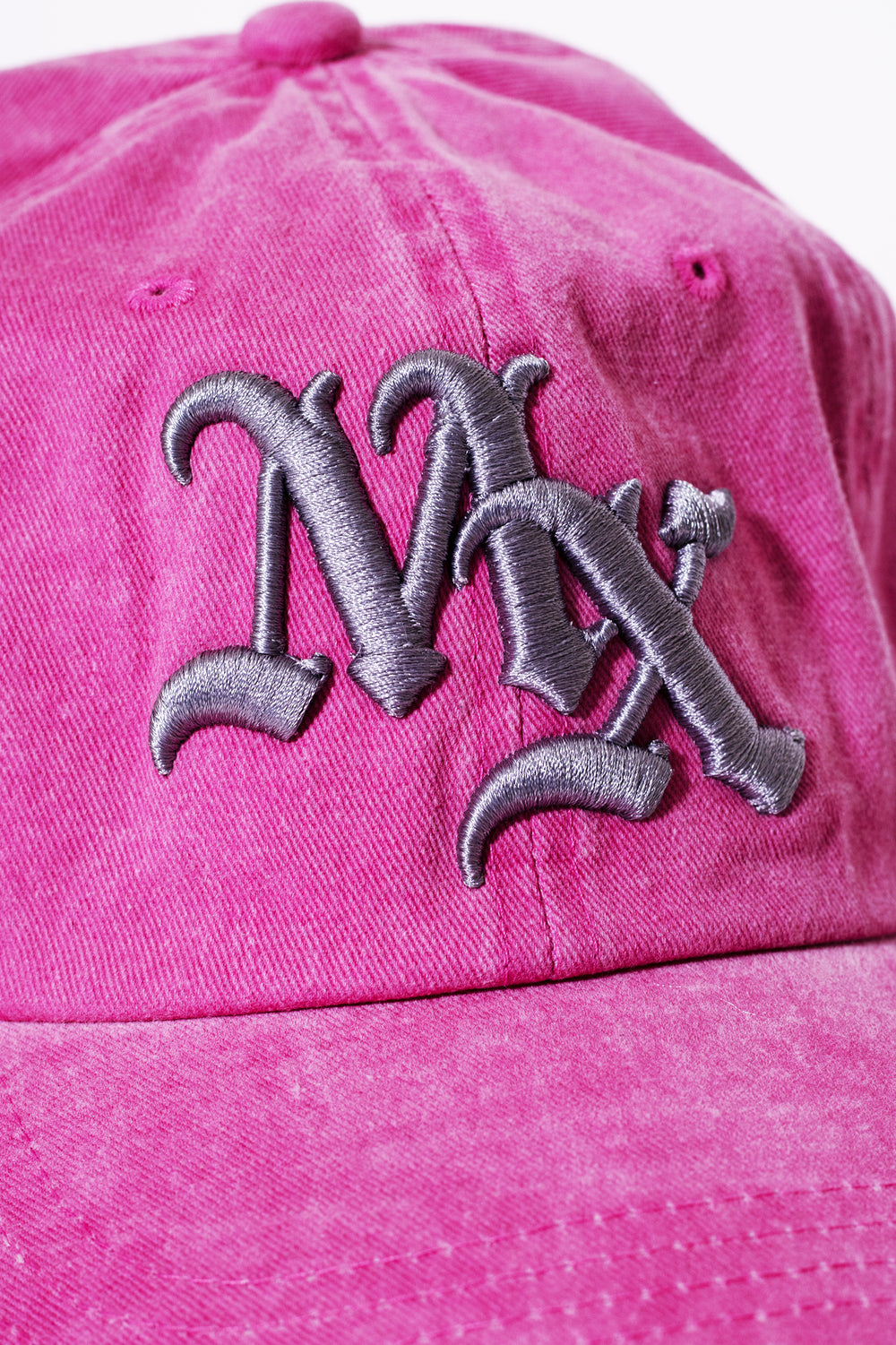 WASHED PINK MX CAP