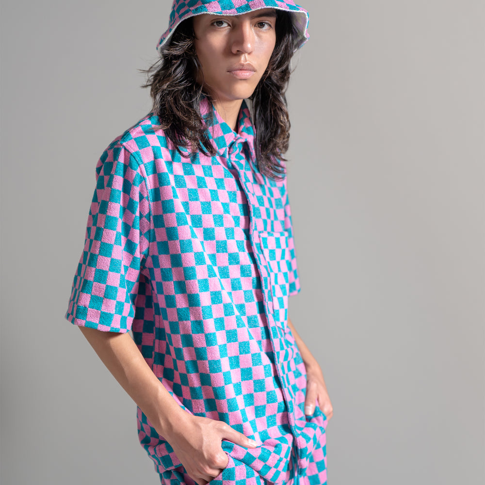 
                      
                        PUERTO TOWEL BUTTON UP
                      
                    