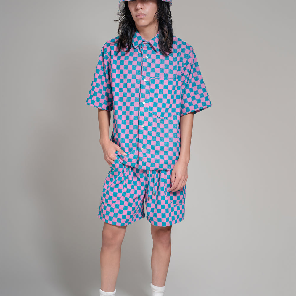 
                      
                        PUERTO TOWEL BUTTON UP
                      
                    