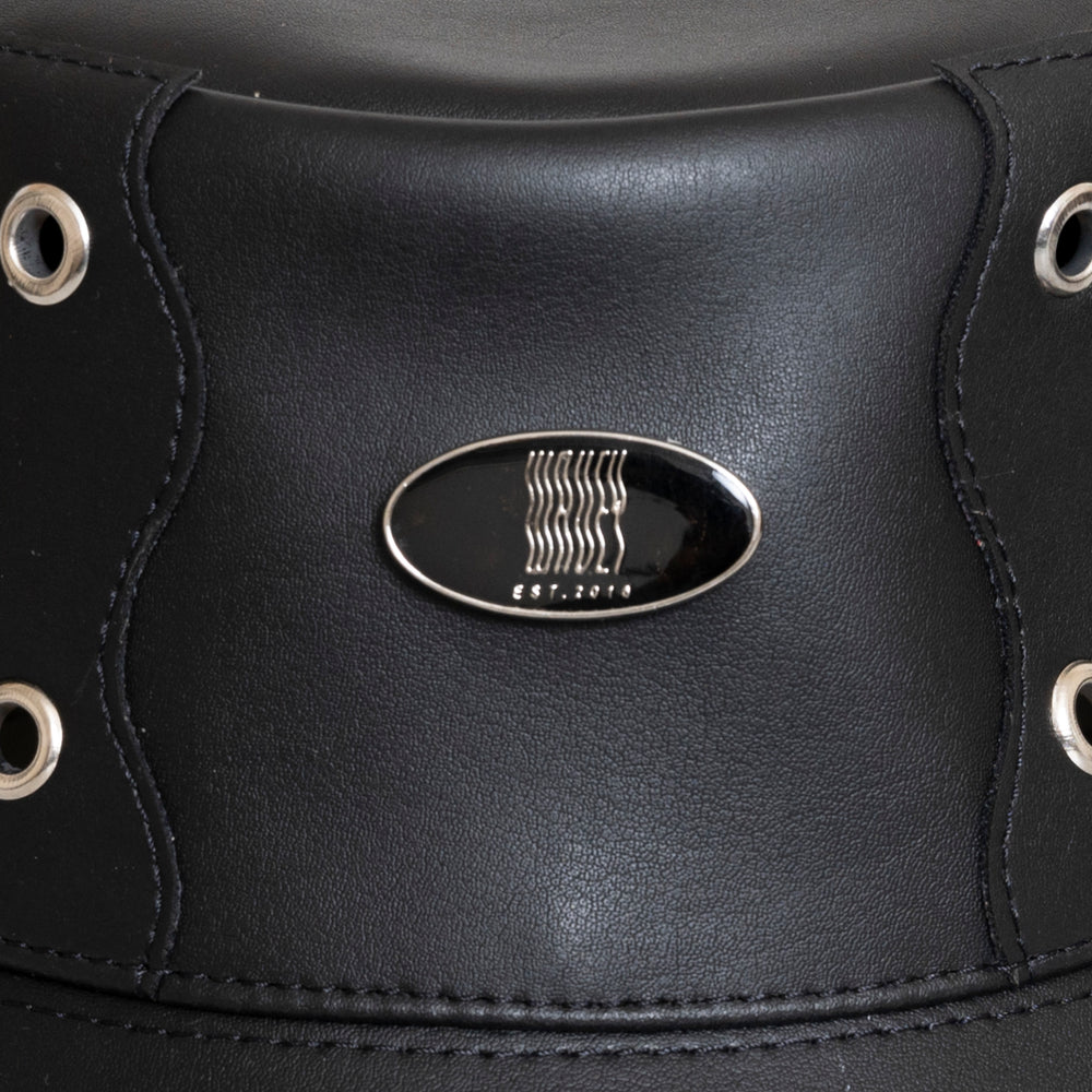 VEGAN LEATHER BUCKET HAT