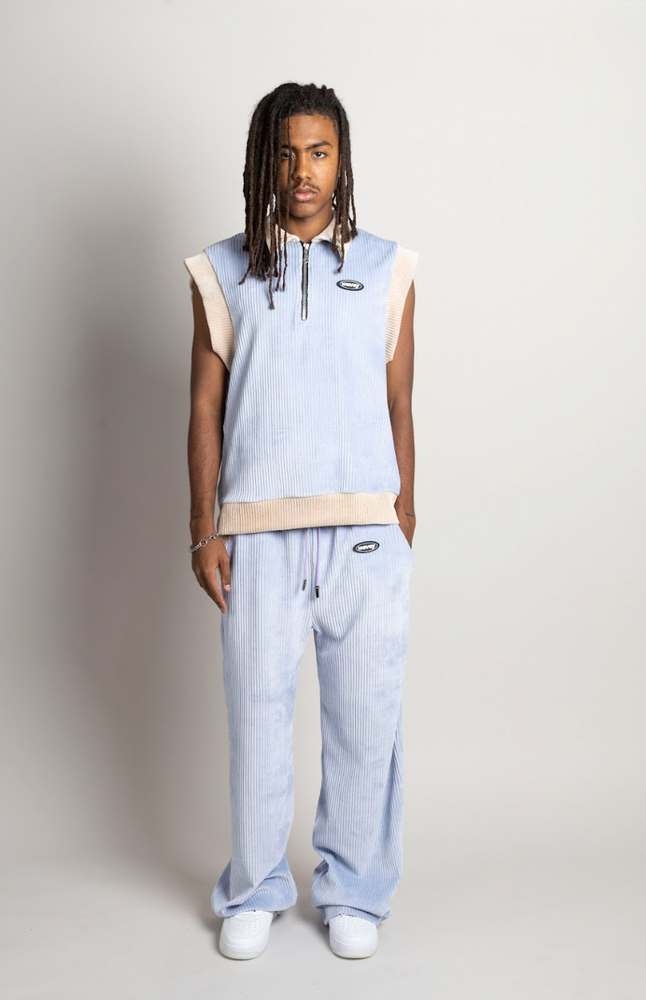 
                      
                        VELOUR VEST
                      
                    