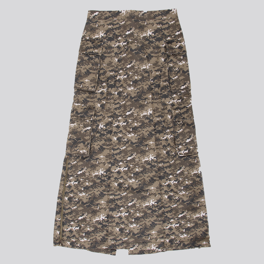 
                      
                        MILITARY PIXEL SKIRT
                      
                    