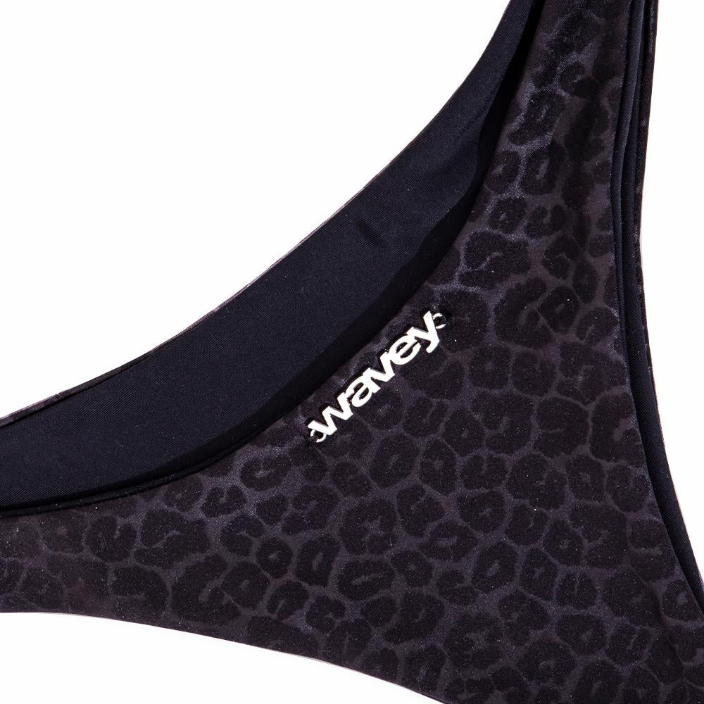 W LEOPARD BIKINI BOTTOM
